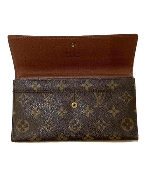 LOUIS VUITTON（ルイ ヴィトン）LOUIS VUITTON (ルイ ヴィトン) ポルトトレゾール・インターナショナル ブラウンの古着・服飾アイテム