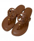 TORY BURCHトリーバーチ）の古着「ミラーサンダル」｜ブラウン