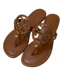 TORY BURCH（トリーバーチ）の古着「ミラーサンダル」｜ブラウン