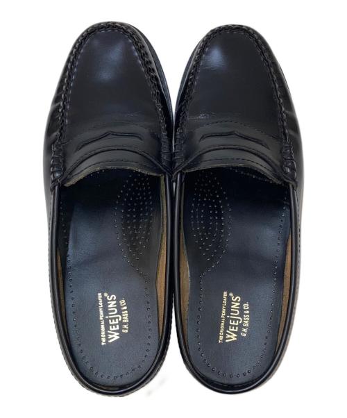 G.H.BASS（ジーエイチバス）G.H.BASS (ジーエイチバス) ミュール ブラック サイズ:37の古着・服飾アイテム