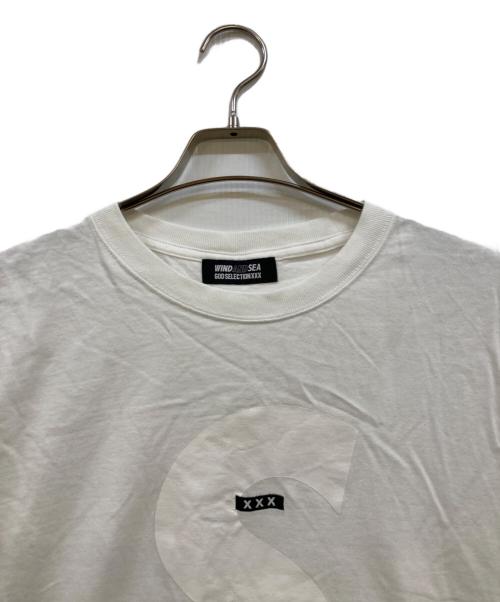 WIND AND SEA（ウィンダンシー）WIND AND SEA (ウィンダンシー) GOD SELECTION XXX (ゴッド セレクション トリプルエックス) (S E A)S/S Tee ホワイト サイズ:XLの古着・服飾アイテム