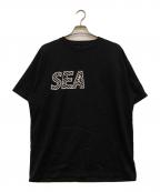 WIND AND SEA×Albino&Pretoウィンダンシー×アルビノ&プレト）の古着「ALBINO&PRETO x WDS S/S Tee」｜ブラック