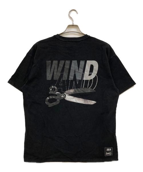 WIND AND SEA（ウィンダンシー）WIND AND SEA (ウィンダンシー) Denham (デンハム) Sulfer Tee ブラック サイズ:XLの古着・服飾アイテム