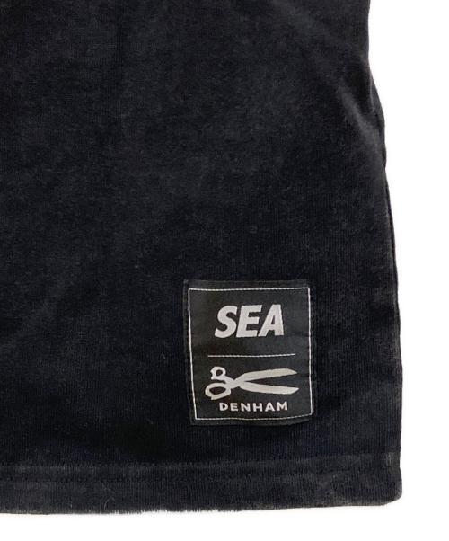 WIND AND SEA（ウィンダンシー）WIND AND SEA (ウィンダンシー) Denham (デンハム) Sulfer Tee ブラック サイズ:XLの古着・服飾アイテム