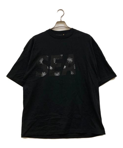 WIND AND SEA（ウィンダンシー）WIND AND SEA (ウィンダンシー) THE ROLLING STONES (ザ ローリングストーンズ) S/S Logo Tee S ブラック サイズ:XLの古着・服飾アイテム