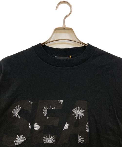 WIND AND SEA（ウィンダンシー）WIND AND SEA (ウィンダンシー) THE ROLLING STONES (ザ ローリングストーンズ) S/S Logo Tee S ブラック サイズ:XLの古着・服飾アイテム