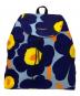 marimekko（マリメッコ）の古着「花柄リュック」｜ブルー