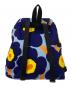 marimekko (マリメッコ) 花柄リュック ブルー：7000円