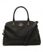 COACHコーチ）の古着「ローアン ラージ サッチェル バッグ」｜ブラック