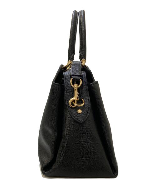 COACH（コーチ）COACH (コーチ) ローアン ラージ サッチェル バッグ ブラックの古着・服飾アイテム