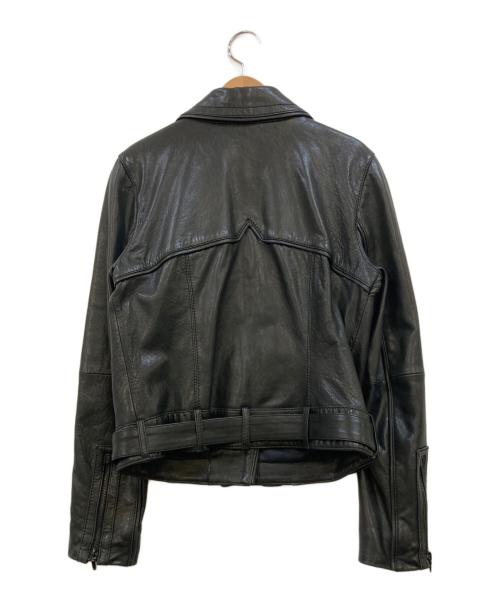 TORY BURCH（トリーバーチ）TORY BURCH (トリーバーチ) ラムレザージャケット ブラック サイズ:4の古着・服飾アイテム