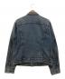 LEVI'S (リーバイス) 後染めデニムジャケット インディゴ サイズ:42：10000円