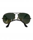 RAY-BANレイバン）の古着「ボシュロム社製 アビエーター カラーレンズサングラス」｜ブラック