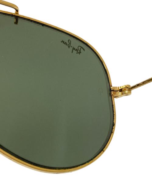 RAY-BAN（レイバン）RAY-BAN (レイバン) ボシュロム社製 アビエーター カラーレンズサングラス ブラック×ゴールド サイズ:58□44の古着・服飾アイテム