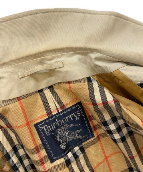 Burberry's（バーバリー）Burberry's (バーバリーズ) 裏地ノバチェックステンカラーコート ベージュ サイズ:170-92の古着・服飾アイテム