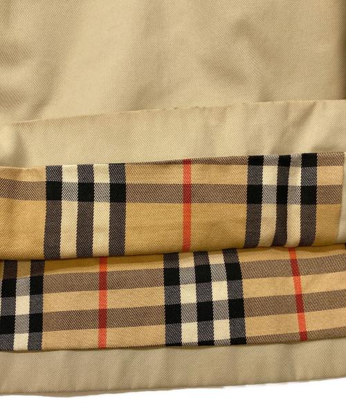 Burberry's（バーバリー）Burberry's (バーバリーズ) 裏地ノバチェックステンカラーコート ベージュ サイズ:170-92の古着・服飾アイテム