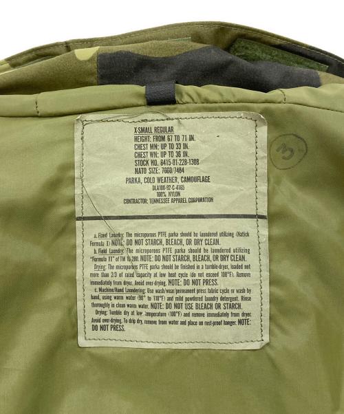 US ARMY（ユーエスアーミー）US ARMY (ユーエスアーミー) COLD WEATHER PARKA グリーン サイズ:XS/Rの古着・服飾アイテム