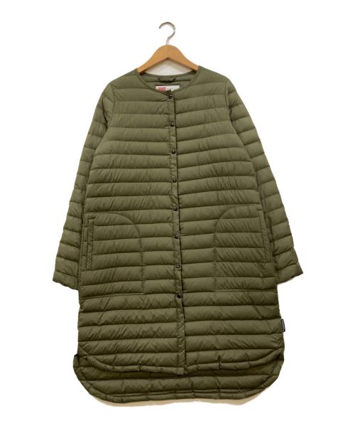 Traditional Weatherwear（トラディショナルウェザーウェア）Traditional Weatherwear (トラディショナルウェザーウェア) ARKLEY LONG DOWN PA グリーン サイズ:34の古着・服飾アイテム