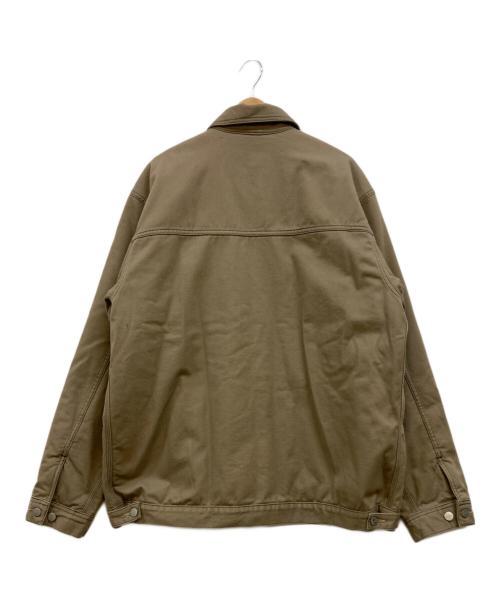 Carhartt WIP（カーハート ワークインプログレス）Carhartt WIP (カーハート ワークインプログレス) DOUBLE FRONT JACKET ベージュ サイズ:XLの古着・服飾アイテム