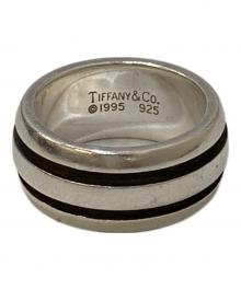 TIFFANY & Co.（ティファニー）の古着「グルーブドダブルラインリング」｜シルバー