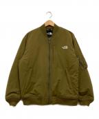 THE NORTH FACEザ ノース フェイス）の古着「INSULATION BOMBER JACEKT」｜グリーン