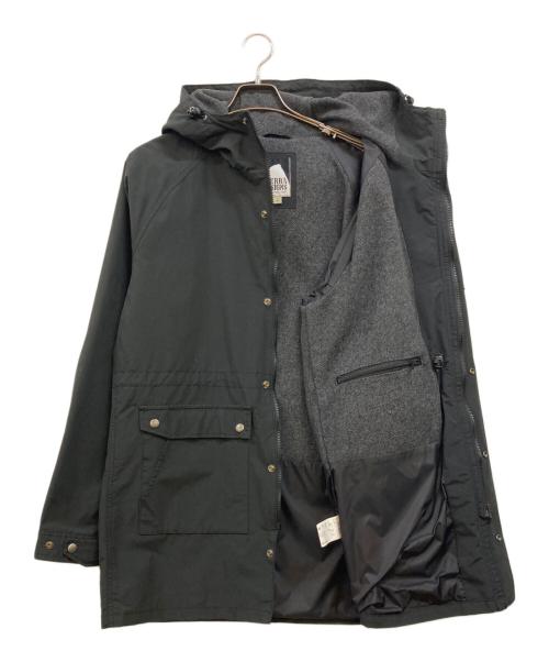 SIERRA DESIGNS（シエラデザインズ）SIERRA DESIGNS (シエラデザインズ) 60/40ウールライニングロングマウンテンフードジャケット ブラック サイズ:XLの古着・服飾アイテム