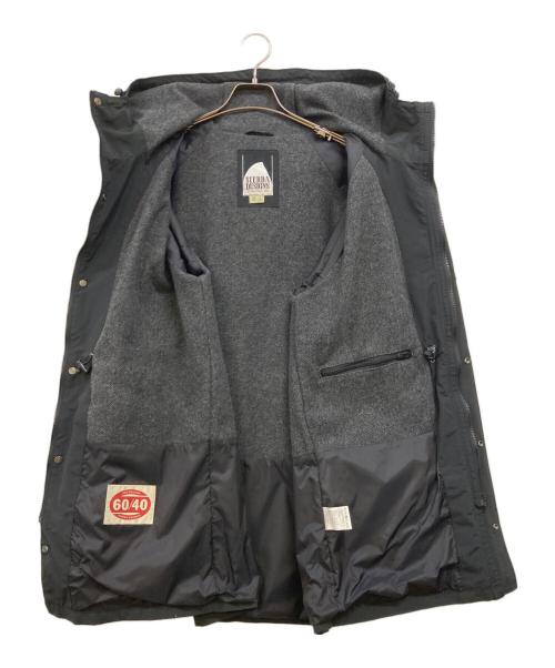 SIERRA DESIGNS（シエラデザインズ）SIERRA DESIGNS (シエラデザインズ) 60/40ウールライニングロングマウンテンフードジャケット ブラック サイズ:XLの古着・服飾アイテム