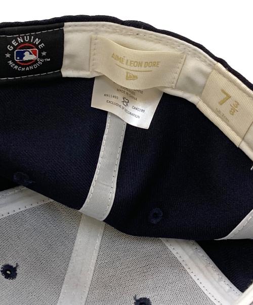 New Era（ニューエラ）New Era (ニューエラ) Aime Leon Dore (エメ レオン ドレ) キャップ ネイビー サイズ:58.7㎝の古着・服飾アイテム