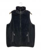 WILD THINGSワイルドシングス）の古着「フリースベスト」｜ブラック
