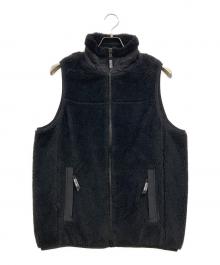 WILD THINGS（ワイルドシングス）の古着「フリースベスト」｜ブラック