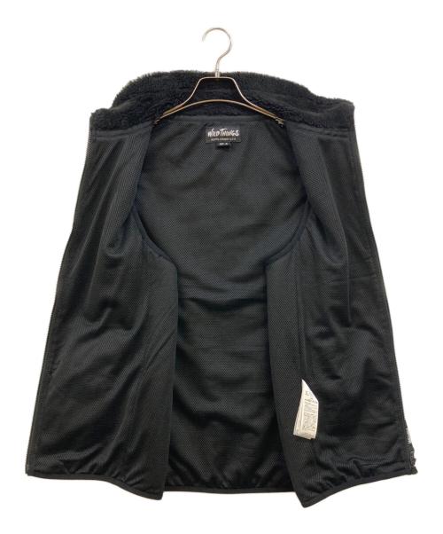 WILD THINGS（ワイルドシングス）WILD THINGS (ワイルドシングス) フリースベスト ブラック サイズ:Sの古着・服飾アイテム