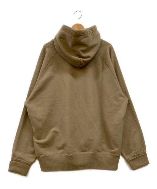 Unlikely（アンライクリー）Unlikely (アンライクリー) Split Raglan Sleeve Hoodie ベージュ サイズ:XLの古着・服飾アイテム