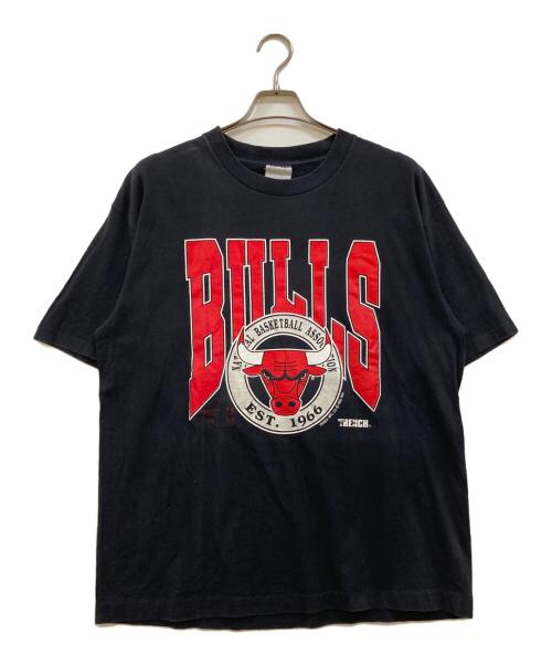 VINTAGE（ヴィンテージ）VINTAGE (ヴィンテージ) 90's プリントTシャツ ブラック サイズ:- (実寸参照)の古着・服飾アイテム