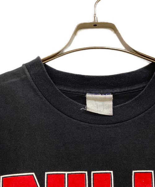 VINTAGE（ヴィンテージ）VINTAGE (ヴィンテージ) 90's プリントTシャツ ブラック サイズ:- (実寸参照)の古着・服飾アイテム