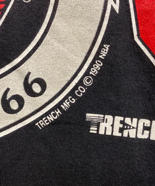 VINTAGE（ヴィンテージ）VINTAGE (ヴィンテージ) 90's プリントTシャツ ブラック サイズ:- (実寸参照)の古着・服飾アイテム