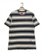 SUPREMEシュプリーム）の古着「Gradient Striped S/S TOP」｜ブラック