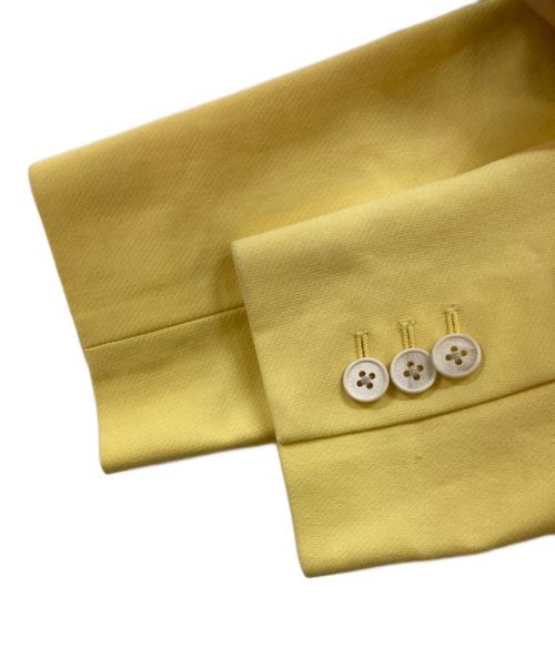 AEWEN MATOPH（イウエン マトフ）AEWEN MATOPH (イウエン マトフ) ビッグ テーラード ジャケット イエロー サイズ:36の古着・服飾アイテム