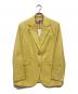 AEWEN MATOPH（イウエン マトフ）の古着「ビッグ テーラード ジャケット」｜イエロー