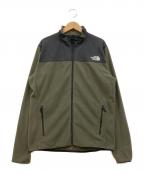 THE NORTH FACEザ ノース フェイス）の古着「ジップインマウンテンバーサマイクロジャケット」｜オリーブ