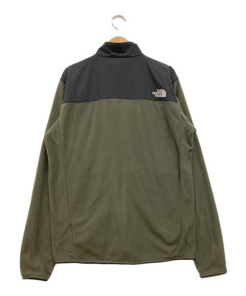 THE NORTH FACE（ザ ノース フェイス）THE NORTH FACE (ザ ノース フェイス) ジップインマウンテンバーサマイクロジャケット オリーブ サイズ:XLの古着・服飾アイテム