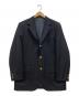 BROOKS BROTHERS（ブルックスブラザーズ）の古着「80's カシミヤ混 金釦3B 紺ブレ ジャケット」｜ネイビー