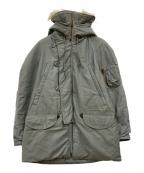 US ARMYユーエスアーミー）の古着「USAF 75年製 N-3B フライトジャケット」｜カーキ