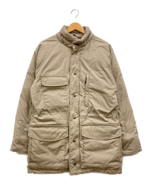 Eddie Bauer（エディーバウアー）Eddie Bauer (エディーバウアー) グースダウンジャケット ベージュ サイズ:Sの古着・服飾アイテム