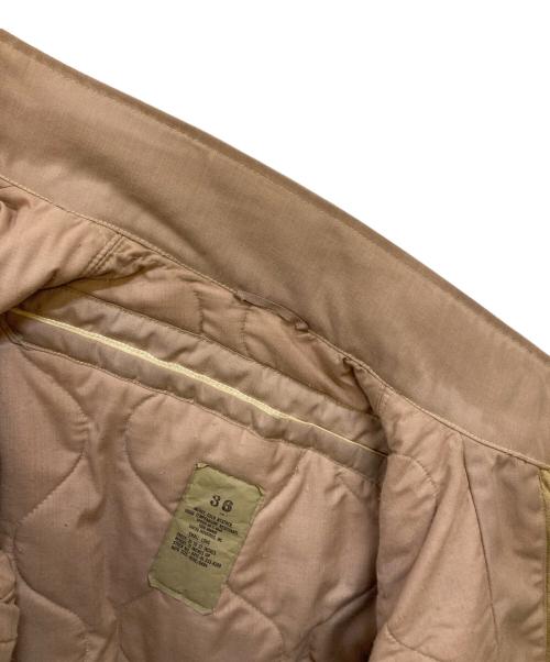US ARMY（ユーエスアーミー）US ARMY (ユーエスアーミー) 90's タンカース ミリタリー ジャケット タン サイズ:SMALL-LONG 36の古着・服飾アイテム
