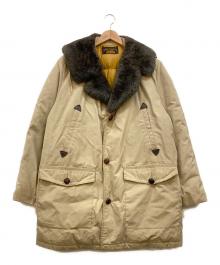 Eddie Bauer（エディーバウアー）の古着「80's 襟ボアダウンジャケット」｜ベージュ
