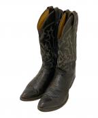 TONY LAMAトニーラマ）の古着「ウエスタンブーツ」｜ブラック