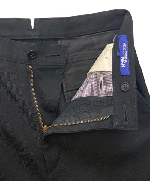COMME des GARCONS JUNYA WATANABE MAN（コム デ ギャルソン ジュンヤ ワタナベ マン）COMME des GARCONS JUNYA WATANABE MAN (コム デ ギャルソン ジュンヤ ワタナベ マン) ウールスラックス ブラック サイズ:Sの古着・服飾アイテム