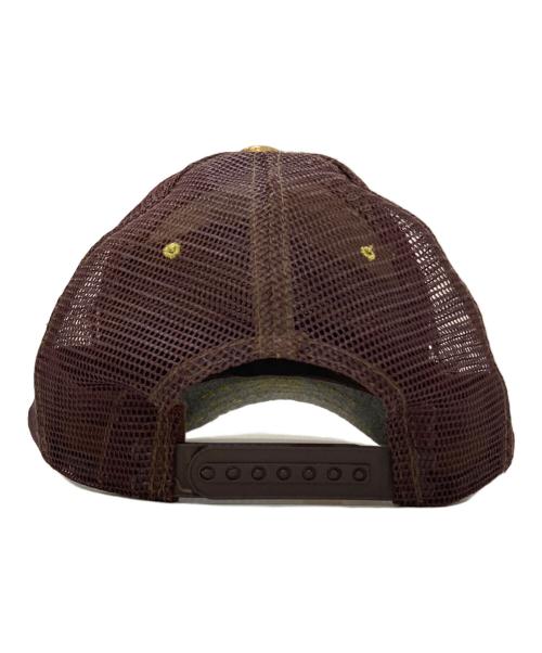 CHRISTIAN AUDIGIER（クリスチャンオードジェー）CHRISTIAN AUDIGIER (クリスチャンオードジェー) タトゥーモチーフ メッシュキャップ ブラウンの古着・服飾アイテム