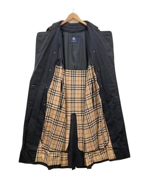 BURBERRY LONDON（バーバリーロンドン）BURBERRY LONDON (バーバリーロンドン) ノバチェックライナー付トレンチコート ブラック サイズ:180の古着・服飾アイテム