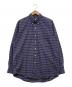 OLD GAP（オールドギャップ）の古着「90's 香港製 コットンチェックシャツ」｜ネイビー